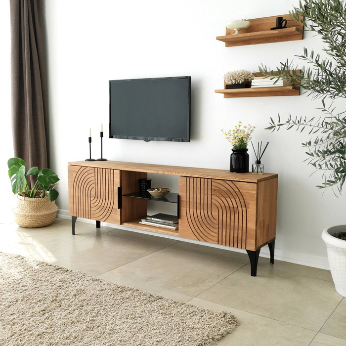 Hanah Home Mueble para TV Lidya - Roble